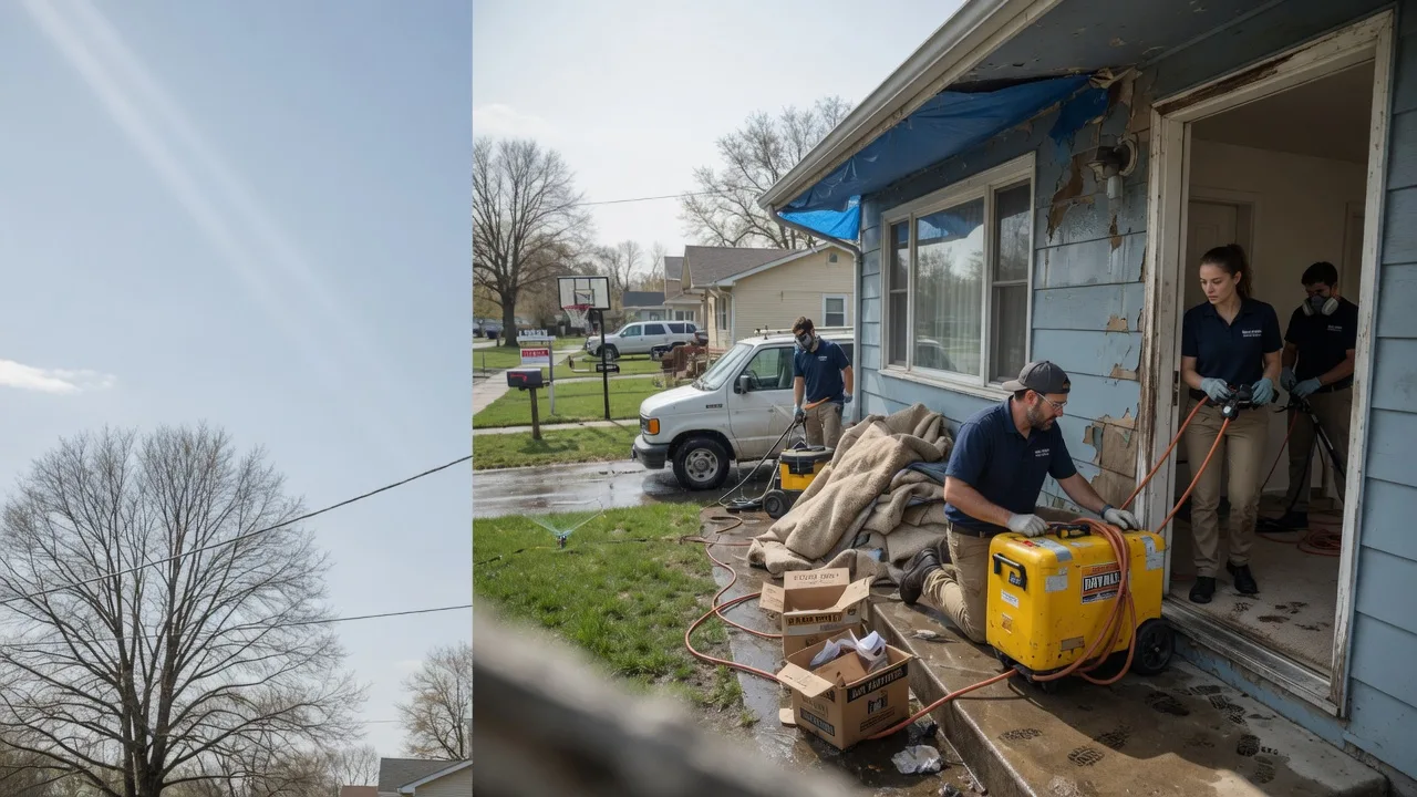 Basement Flood Cleanup in La Grange, KY near me